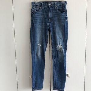 Distressed Skinny Jeans